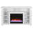Timmons 6 Shelf Electric Fireplace - Crystal Bead Firebox