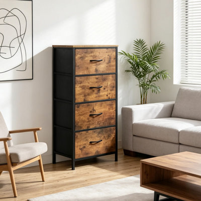 45 cm W Chest of 4 Drawers