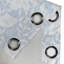 Red Barrel Studio® Fleurs romantiques avec œillets 50 po x 63 po, bleu pâle et blanc-106672956