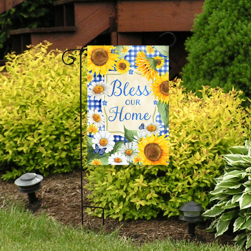 Drapeau de jardin Bless This Home