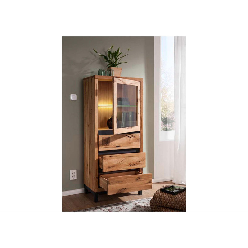 Villanders Display Cabinet, Natural