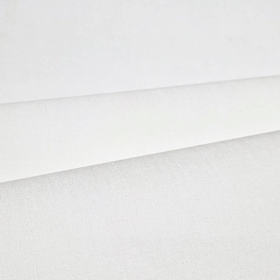 Rouleaux de papier peint uni texturé blanc