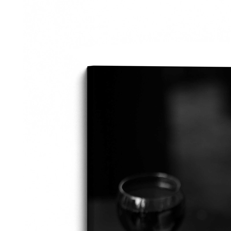 Café et vin, appariement silencieux, Toile tendue, Ne s’applique pas, H 18 po x l 12 po