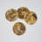 Landyn Resin Round 4 Piece Coaster Set