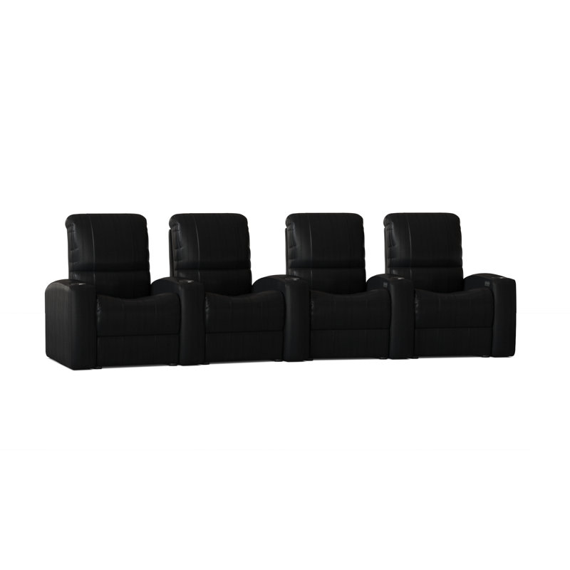 Rangée de cinéma maison Blaze XL900 (rangée de 4), Onyx Smartsuede, Manuel