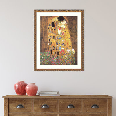 " The Kiss (Le Baiser / Il Baccio), 1907 " by Gustav Klimt