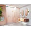 Illume 69.25 in. x 78 in. Fully Frameless Wall Hinge Shower Door-803312117