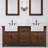 Aiana 72'' Double Bathroom Vanity with Top-1051689844-1051769448