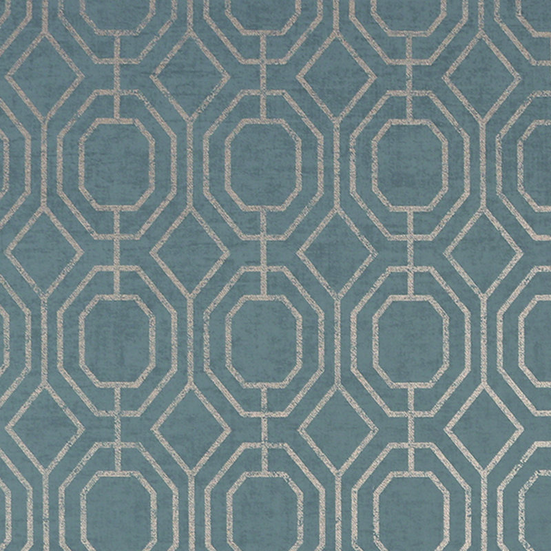 Superfresco Easy Luxe Geometric Wallpaper, Charcoal
