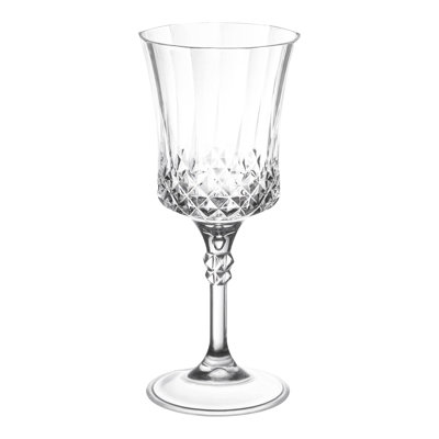 11 oz Verre à vin en cristal taillé en cristal