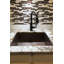 25" Hammered Copper Single Basin Kitchen Sink