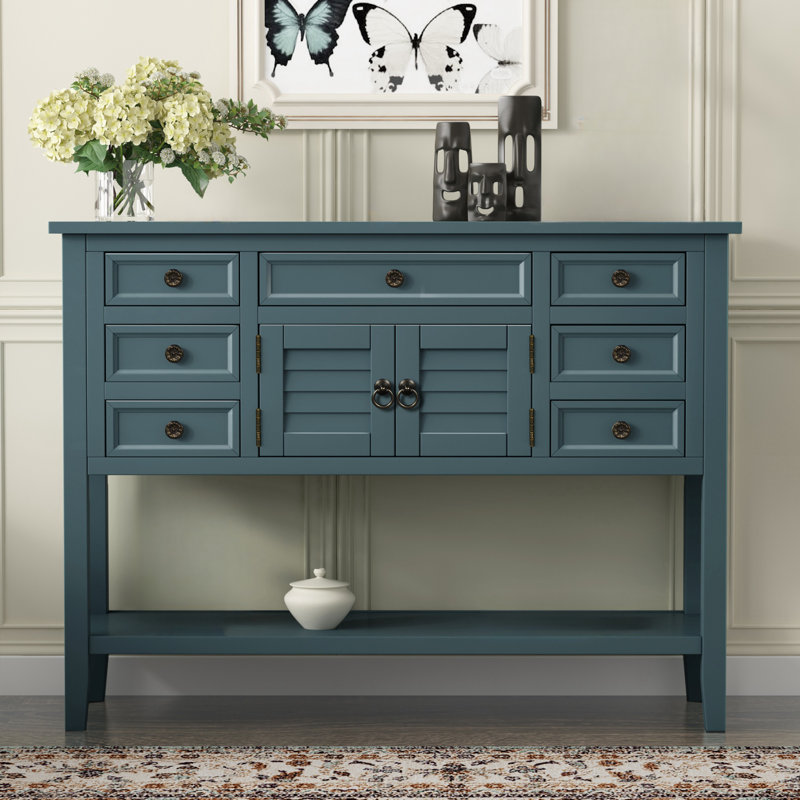 Console 44,50 po Beatson, Bleu