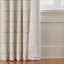 Panneau de rideau à œillets et pattes de fixation Threadmade Brighton, indigo - 132 cm (L) x 213 cm (l)-336988014-336987986