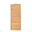 Armoire de rangement en chêne massif pour table de chevet