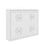 Lit escamotable escamotable Murphy, cadre de lit escamotable dissimulé, lit plateforme en bois-400888827