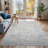 Copenhaver Power Loom Grey/Cream Area Rug-1431230374