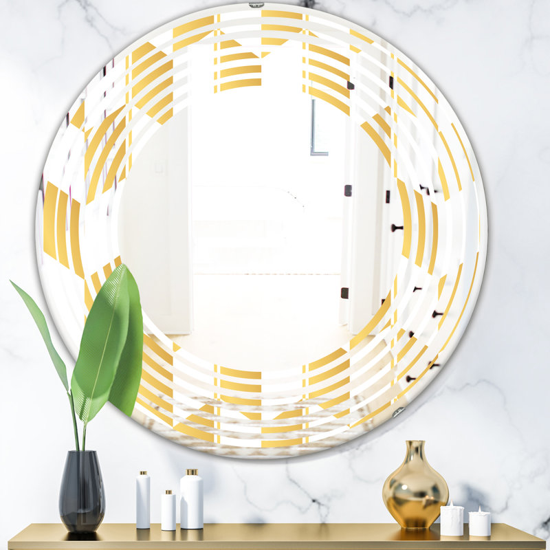 Miroir mural sans cadre Wave, H 31,5 po x l po