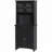64.5" Kitchen Pantry with Microwave