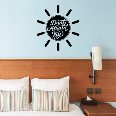 Text & Numbers Non-Wall Damaging Wall Decal