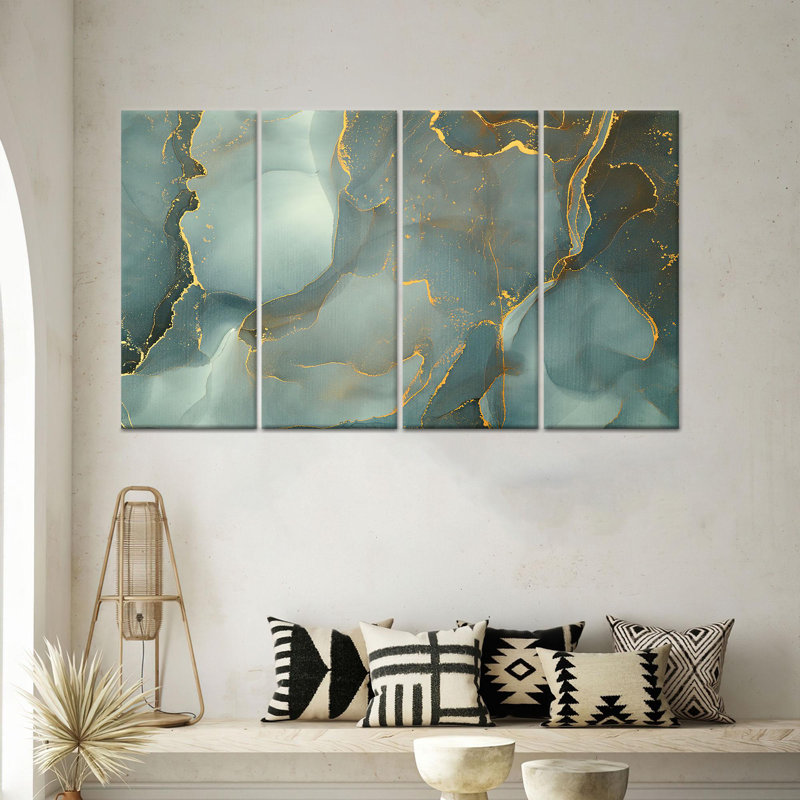 Impression sur toile Modern Modern, H: 55,1 po x l: 78,7 po