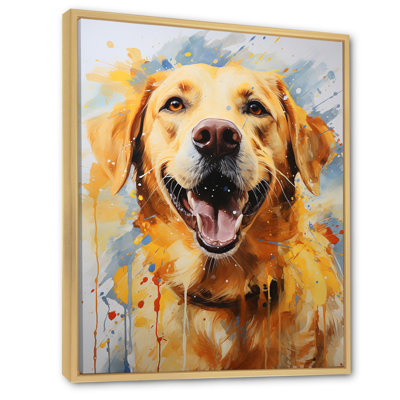 " Dog Labrador Dreams I "
