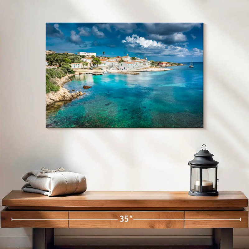 Plage D'Oliva Gillard, H 16 po x l 24 po