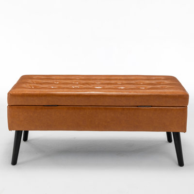 Storage Bench with Storage Bench for Bedroom End of Bed Bench Foot of Bed Bench Entryway Bench Storage Ottoman Bench Leather Bench