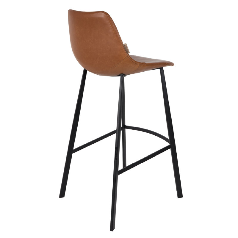 Franky 26" Counter Stool, Counter Stool (26" Seat Height), Brown