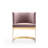 Dining Chair In Blush