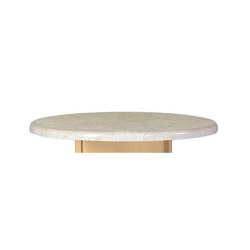 Table de bout en marbre et plateau en marbre Qwin