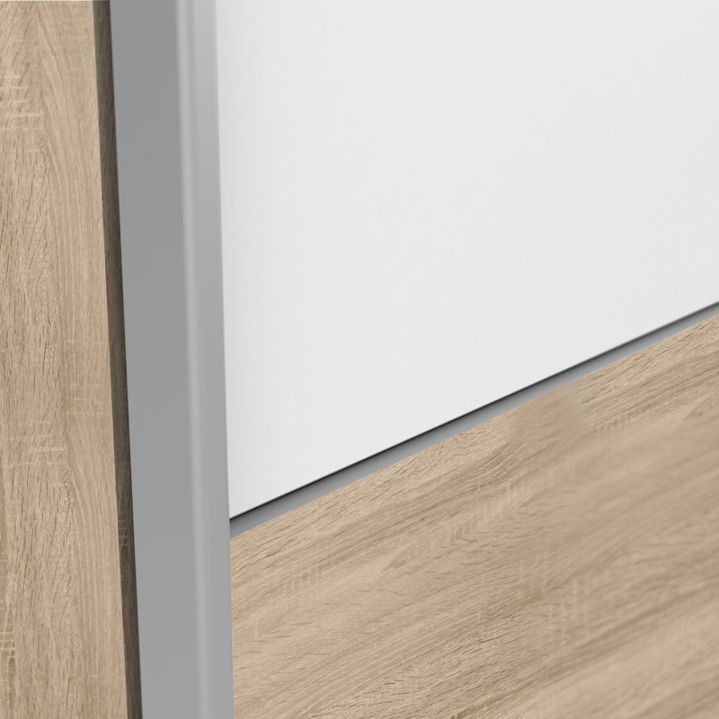 Armoire Anglers, Brun / blanc