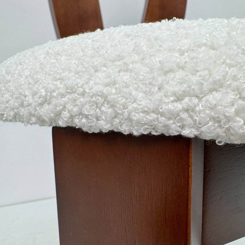 Teddy Upholstered Solid Wooden Dining Chairs