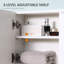 Isarael 540mm W 550mm H Surface Framed Medicine Cabinet Mirror 2 Adjustable