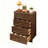 Ergica 4-Drawer Wooden Dresser-1094234909-1102231981
