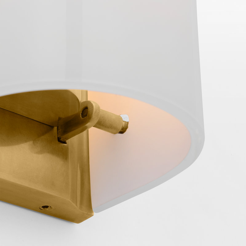 Penhold 1 - Light LED Bath Bar, Soft Brass