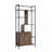 6 Shelf  Bookcase With 2 Door Storage Cabinet With 2 Shelves -  And Metal-107314424