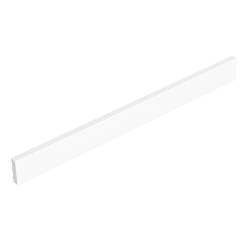 White Cultured Marble 30-Inch Backsplash
