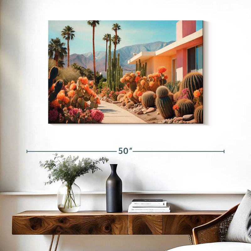 Harnek Cactusland I, H 26 po x l 39 po