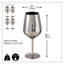 Ensemble de 4 verres à vin à longue tige