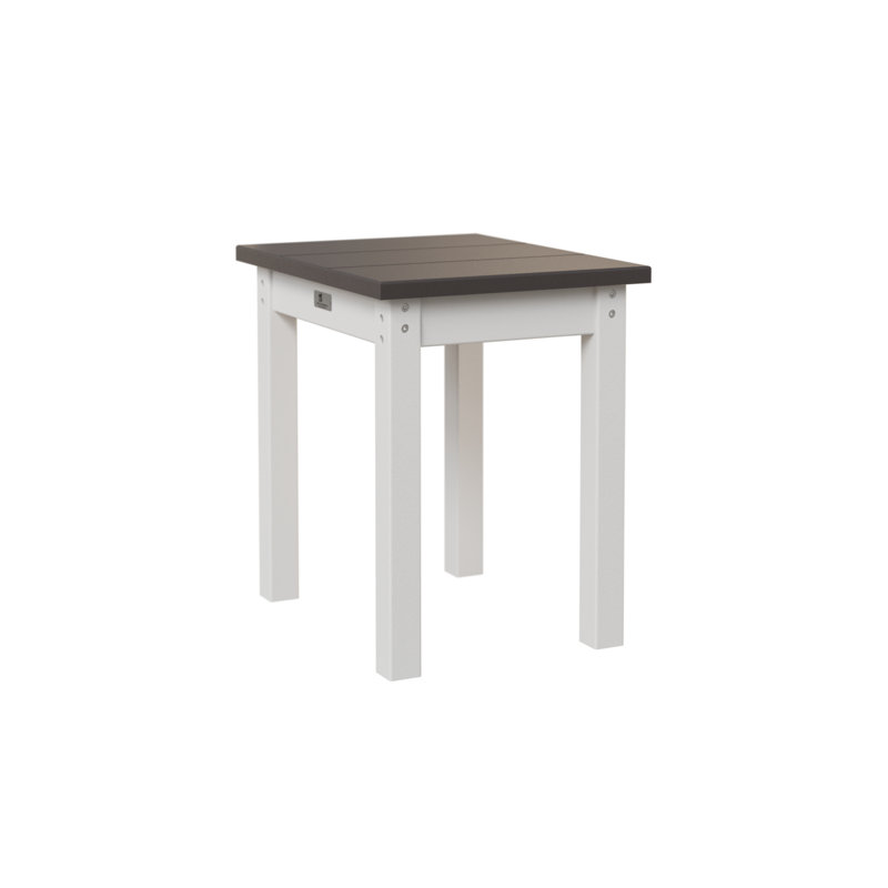 Berlin Gardens Economy End Table, Smoke Gray