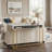 48 Inch 2 Tier Hallway Console Table With Storage Drawer For Entryway Living Room Foyer