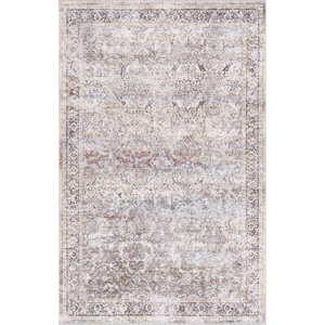 Jaelyne Boho Machine Washable Green Oriental Area Rug