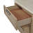 2-Drawer Nightstand With Oak Veneer Drawer Fronts-1282644628