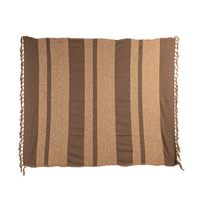 Enny Cotton Blend Hand Woven Throw Blanket