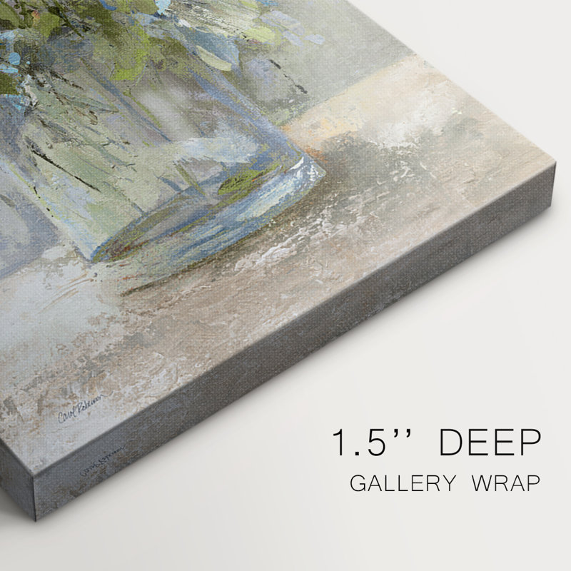 Impression florale - Cavas enveloppés de galerie, H 27 po x l 18 po