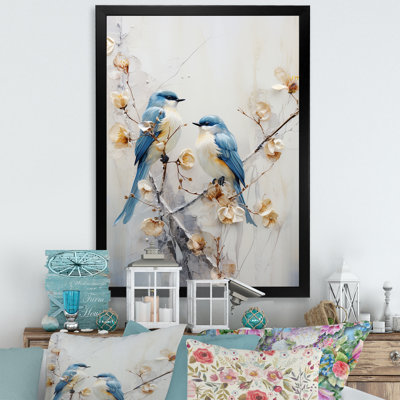 " Birds Of Paradise And Flowers Harmony I "