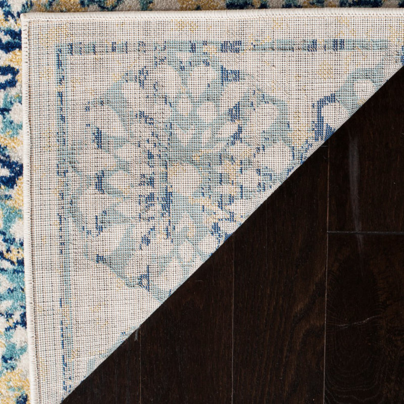 Gonzalez Performance Floral Rug, Rectangle 10' x 14'
