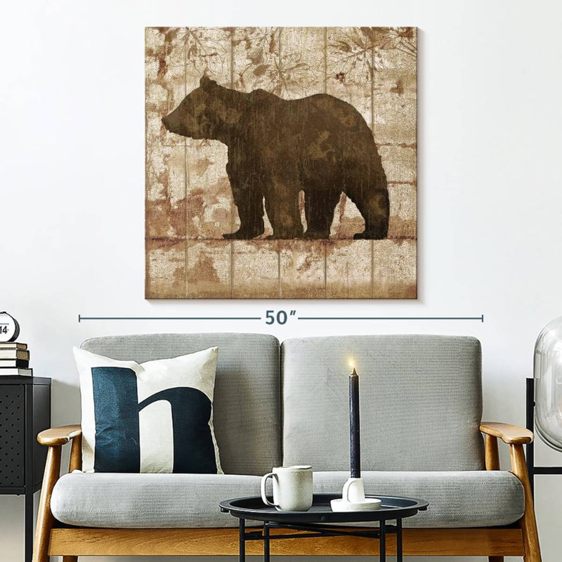 Brampt Bear Crossing, H 33 po x l 33 po