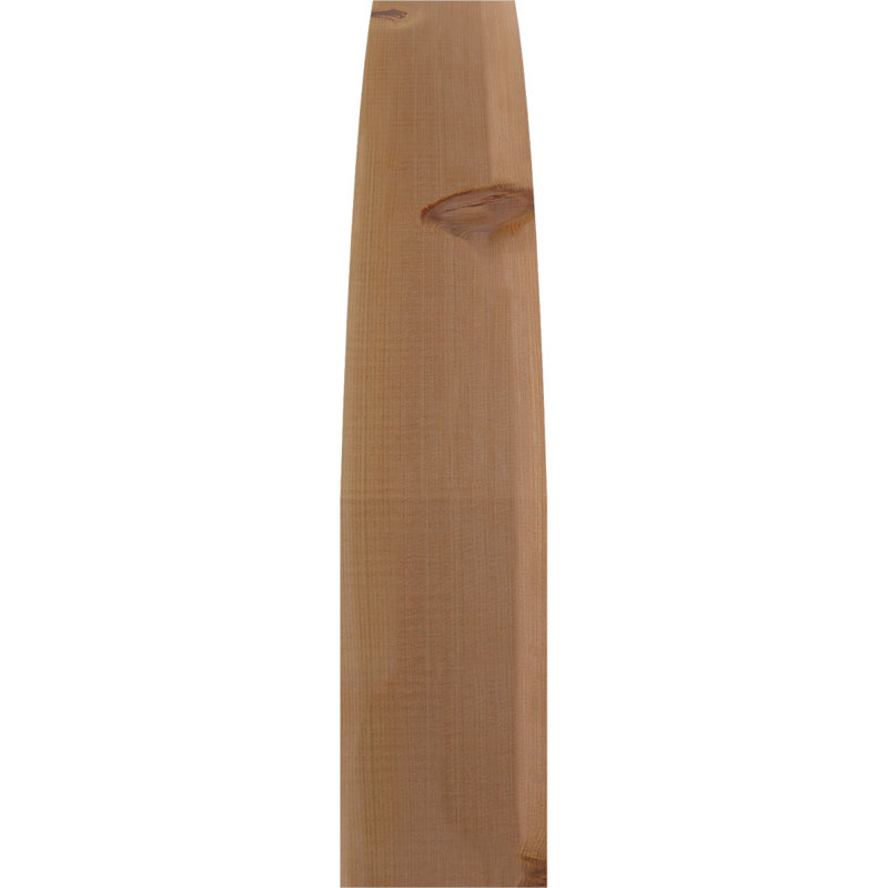 Genouillère Thorton, Cèdre rouge de l'Ouest l 5 1/2 po (lisse), 16 po X P 28 po H