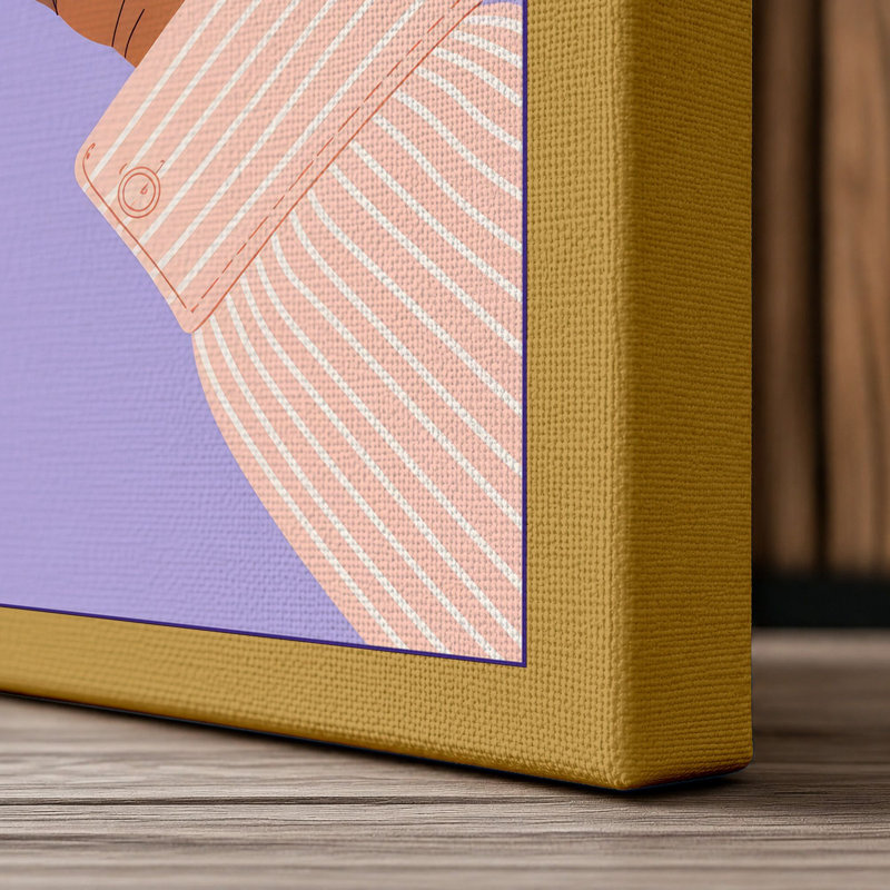 Print, 36x24 - 91.4 x 61.0 cm, Ochre Border